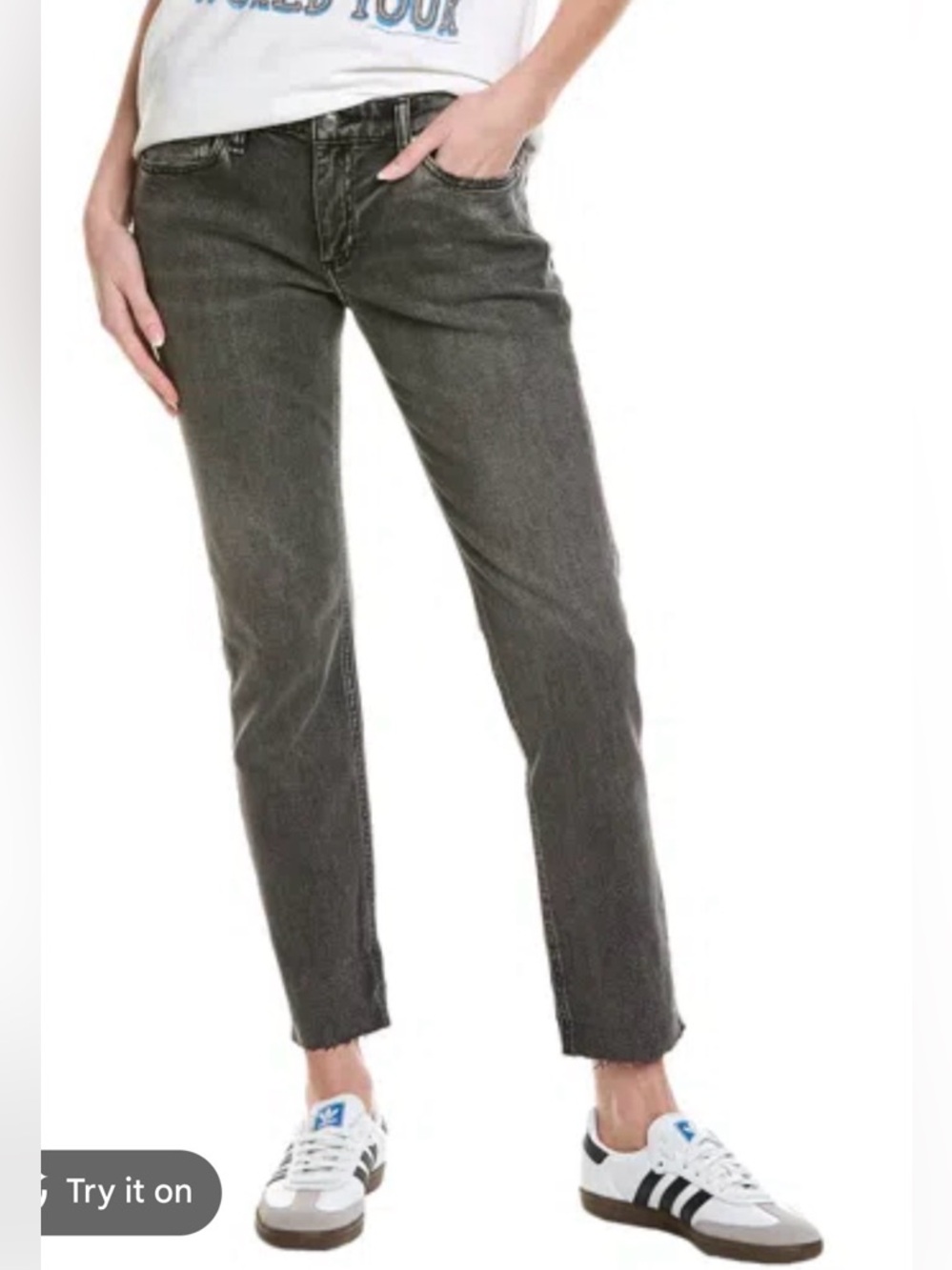 rag & bone Dre in Serephina Low Rise Slim Boyfriend Stretch Jeans 26